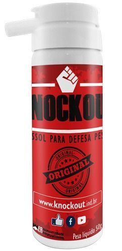 Spray Imobilizante de Gengibre Knockout