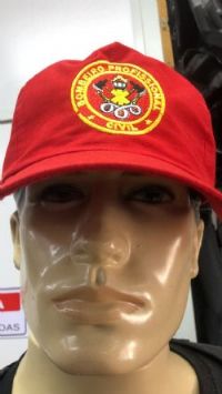 BON� BOMBEIRO CIVIL VERMELHO