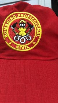 BON� BOMBEIRO CIVIL VERMELHO